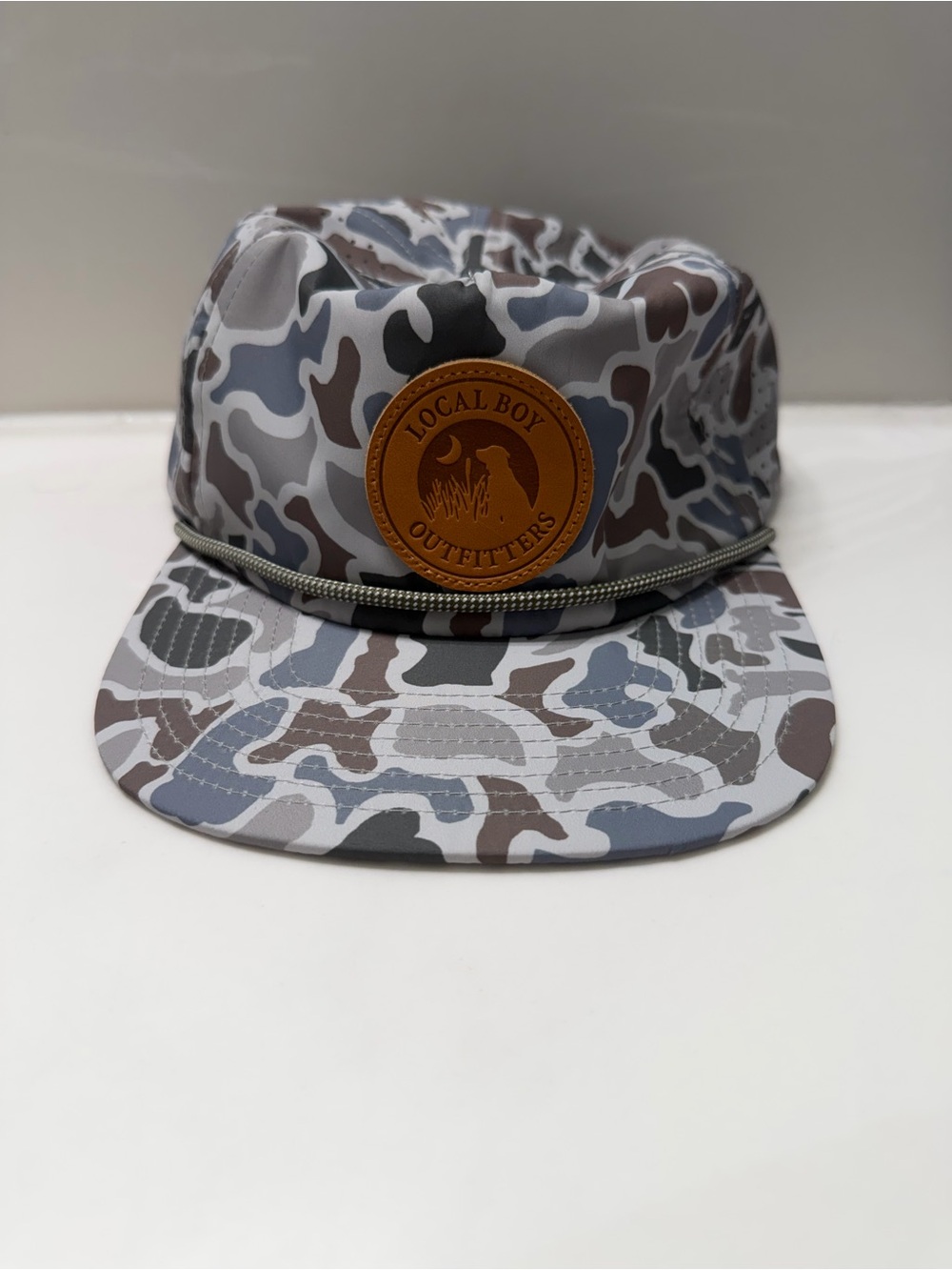 Local Boy Outfitters Camo Perforated
Snapback Hat